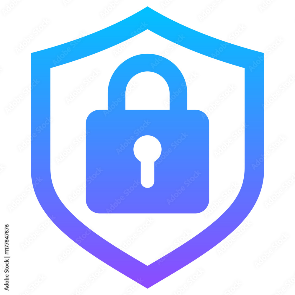 Sticker Secure Icon