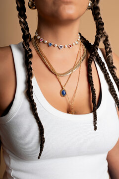 Layered Gold Necklaces