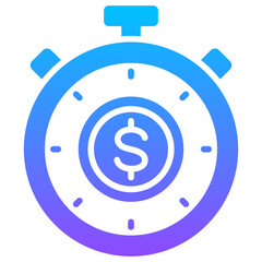 Time Is Money Icon