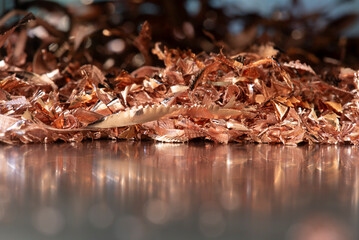 Copper scraps and waste, raw material for the non-ferrous metal recycling industry