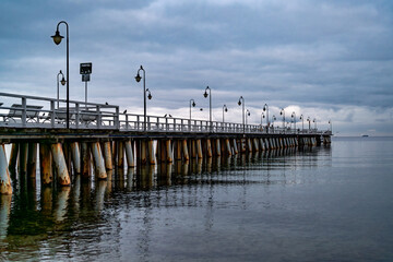 Gdynia . Orłowo molo © Marcin