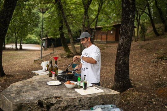 cooking in nature
