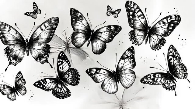 Butterfly Vector Collection for Nature Inspired Designs and Patterns