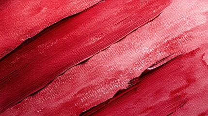 Vibrant red paint texture creative digital artwork in a studio environment