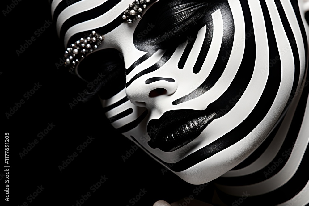 Poster exploring shades enhance depth and volume in your image using black and white hues