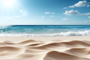 Fototapeta premium Relaxing beach photography in coastal paradise