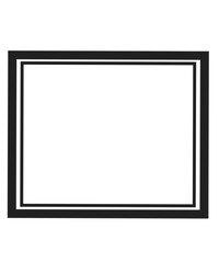 frame isolated on white