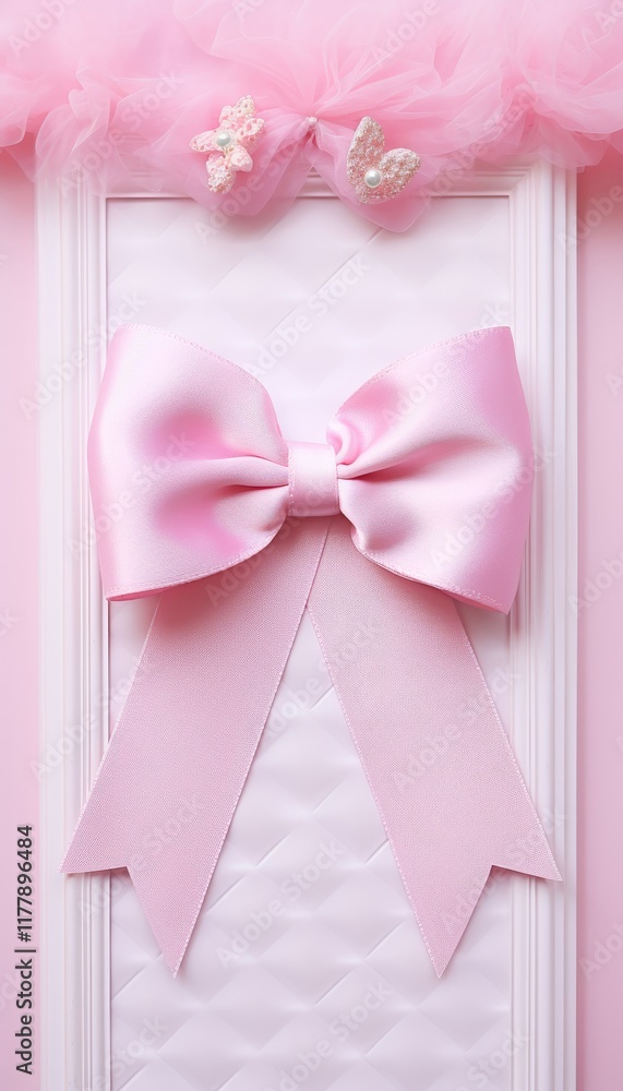 Aufkleber elegant card display on textured white surface with bright accent and space for text