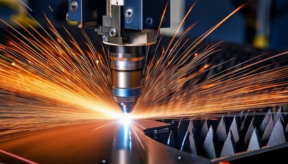 precision laser cutting technology in action