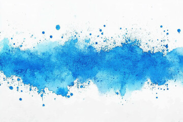 Blue Paint Splash Background