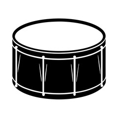 drum isolated on white