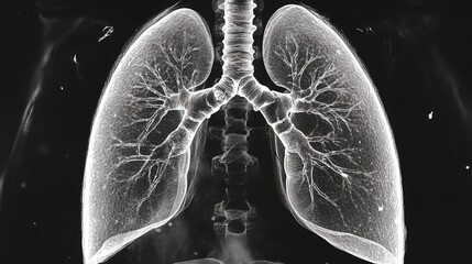 Doctor with Smoker and normal Lung anatomy for Disease. Lung Cancer, Asthma, Chronic Obstructive Pulmonary or COPD, Bronchitis, Emphysema, Cystic Fibrosis, Bronchiectasis, Pneumonia and world Lung day