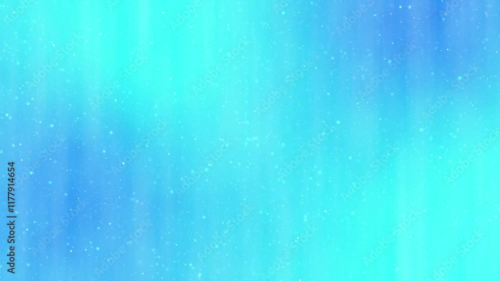 Aufkleber abstract background consisting of a gradient of blue and turquoise colors. small light dots are scat