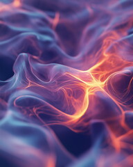 Fototapeta premium Mathematical model. Electric field. Refraction. Ov_004