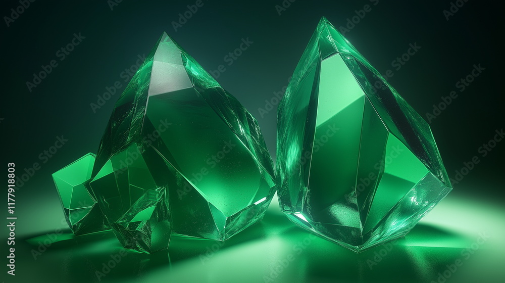 Poster morphing shapes. refraction. smoothness. echo stru_004