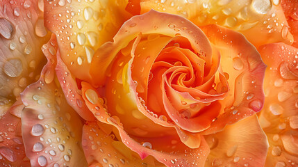 Close up of a beautiful blossom rose