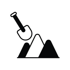 Construction Site vector icon