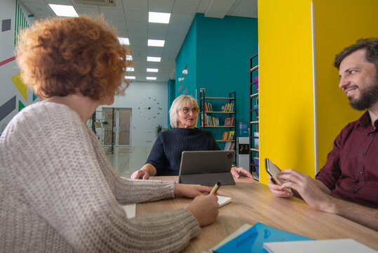 Financial advisor working with couple
