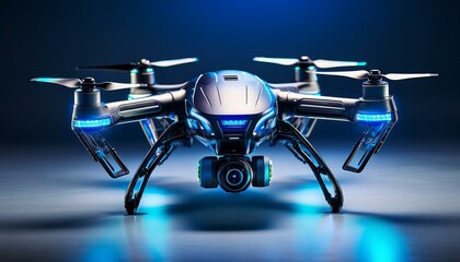 3d render of a drone