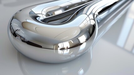 Obraz premium Top view of rings white background. Abstract composition white arch tray podium.