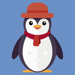 Penguin with hat 