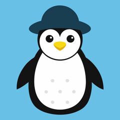 Penguin with hat 