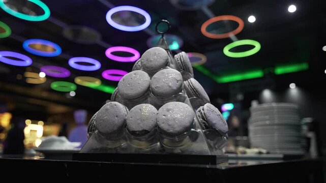 piramide de maccarons