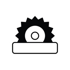 Saw Wheel vector icon