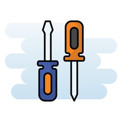 Screwdriver vector icon