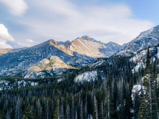 Sunset in Rocky Mountain National Park