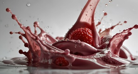 Strawberry splash
