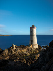 Capo Ferro lighthouse in Sardinia
