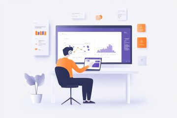 Digital marketing expert leveraging ai for biomechanical analytics in modern sales and marketing ui