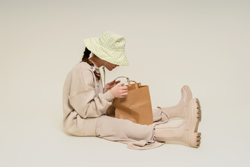 Checkering with Paper Bag