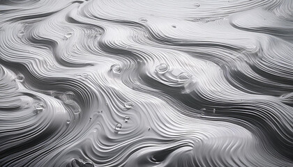 white water wave texture history closeup of desaturated  clean calm water floor texture with splashes and bubbles trendy abstract nature historical past