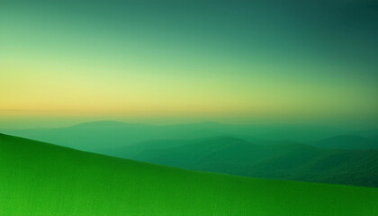 Obraz premium gradient green background summary wallpaper