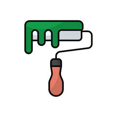 Paint Roller vector icon