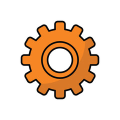 Cogwheel vector icon