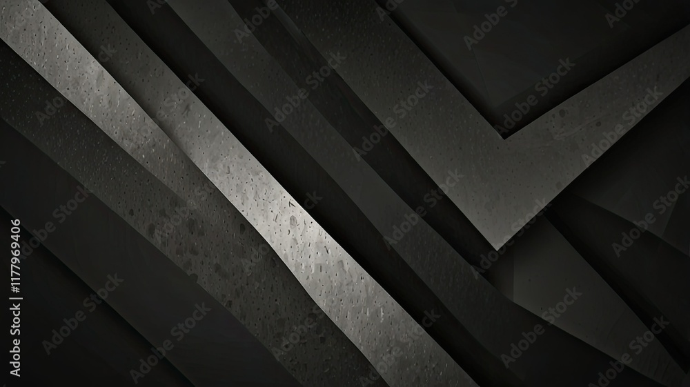 Poster layers of dark and light textures intertwine to create a striking visual contrast showcasing depth a
