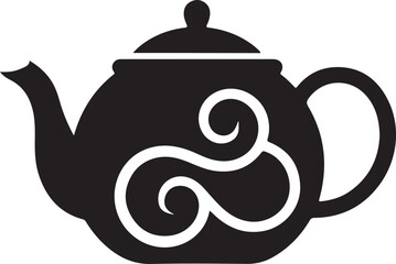 teapot isolated on white background