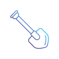 Shovel vector icon