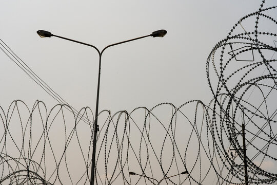 Barbed wire