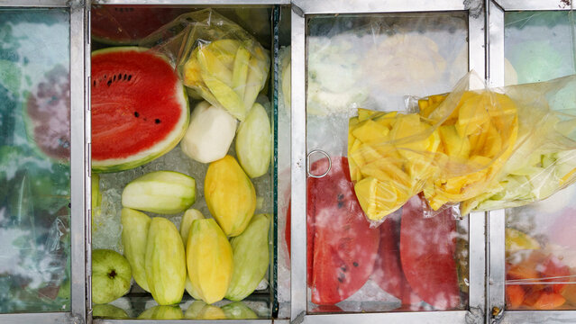 Street fruit vendor