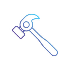 Hammer vector icon