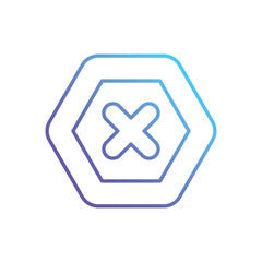 Stop Sign vector icon