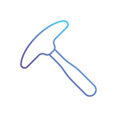 Pickaxe vector icon