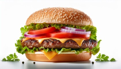 delicious burger with fresh ingredients perfect for any tasty meal isolated on white background1.jpg