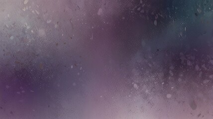 Obraz premium Vibrant abstract artwork featuring a blend of purple and blue hues with scattered textures creating a visually captivating and dreamy atmosphere
