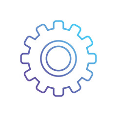 Cogwheel vector icon