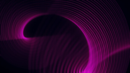 Abstract purple line background, abstract line on black background